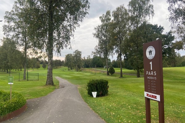 Höstgolf på Jönköpings Golfklubb